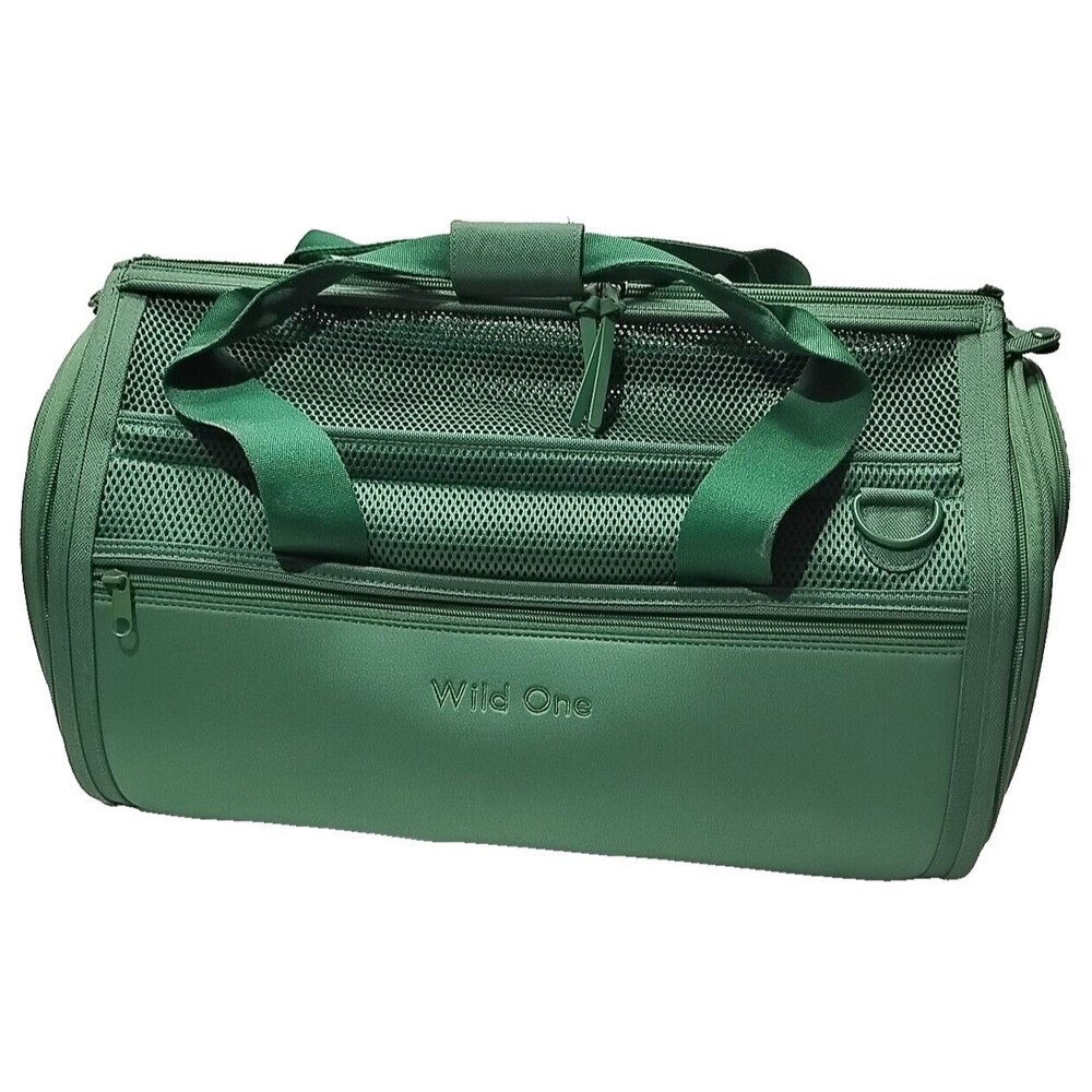 Wild One Travel Dog Carrier - Airline Approved Dog Bag Green - Picture 10 of 10